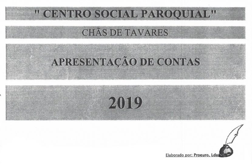 Apresentação de Contas 2019
